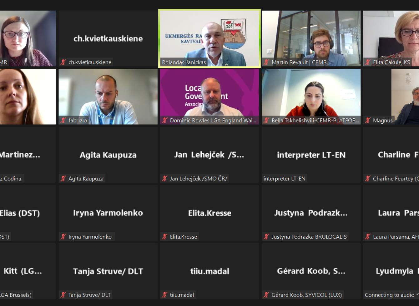 remote meeting participants