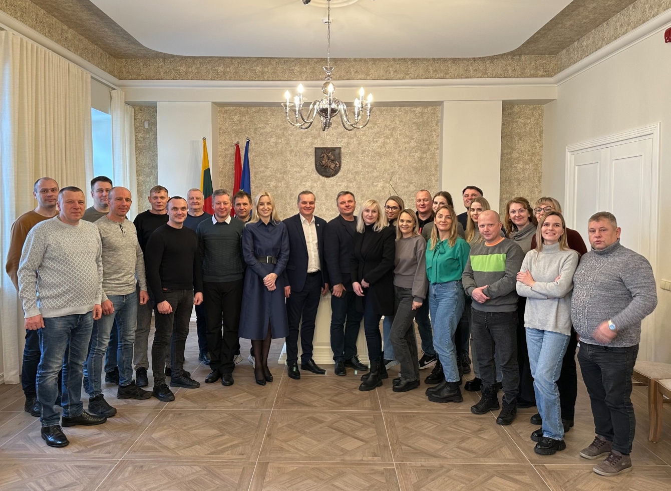 Švenčionių rajono PK vizitas Ukmergės rajono savivaldybėje