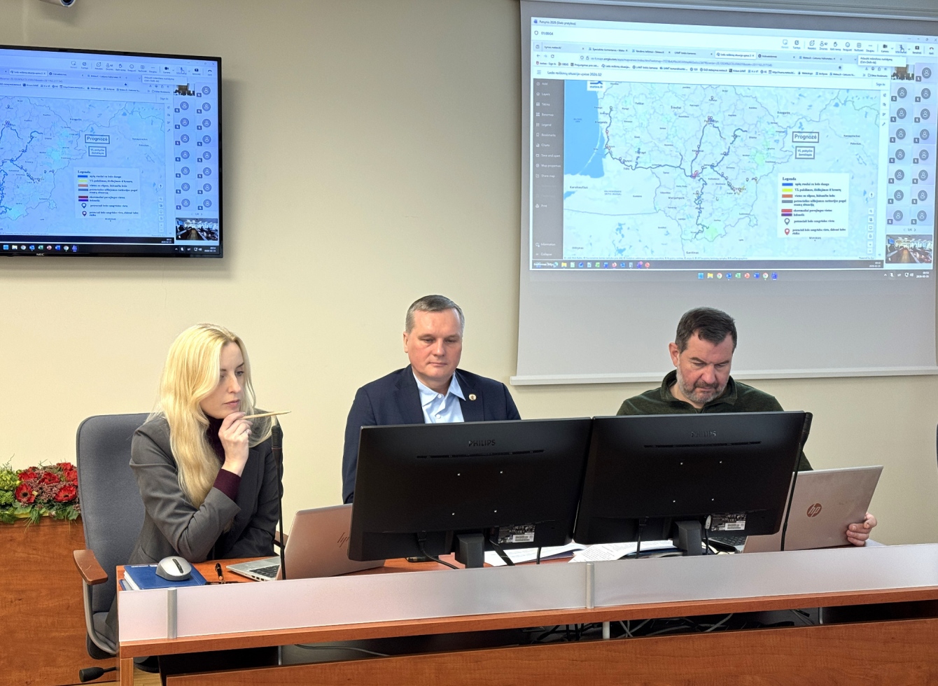 Savivaldybėje vyko stalo pratybos - pasirengimas galim