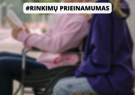 Gestų kalbos vertėjai ateina į pagalbą rinkimuose komunikuojant su...