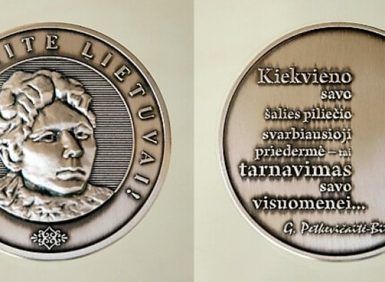 Teikite kandidatus Gabrielės Petkevičaitės-Bitės medaliui gauti