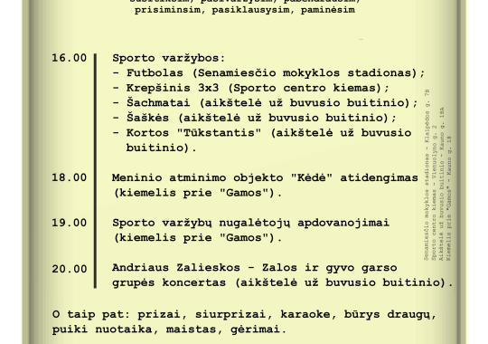 Informacija apie sporto paskirties pastato – sporto komplekso...