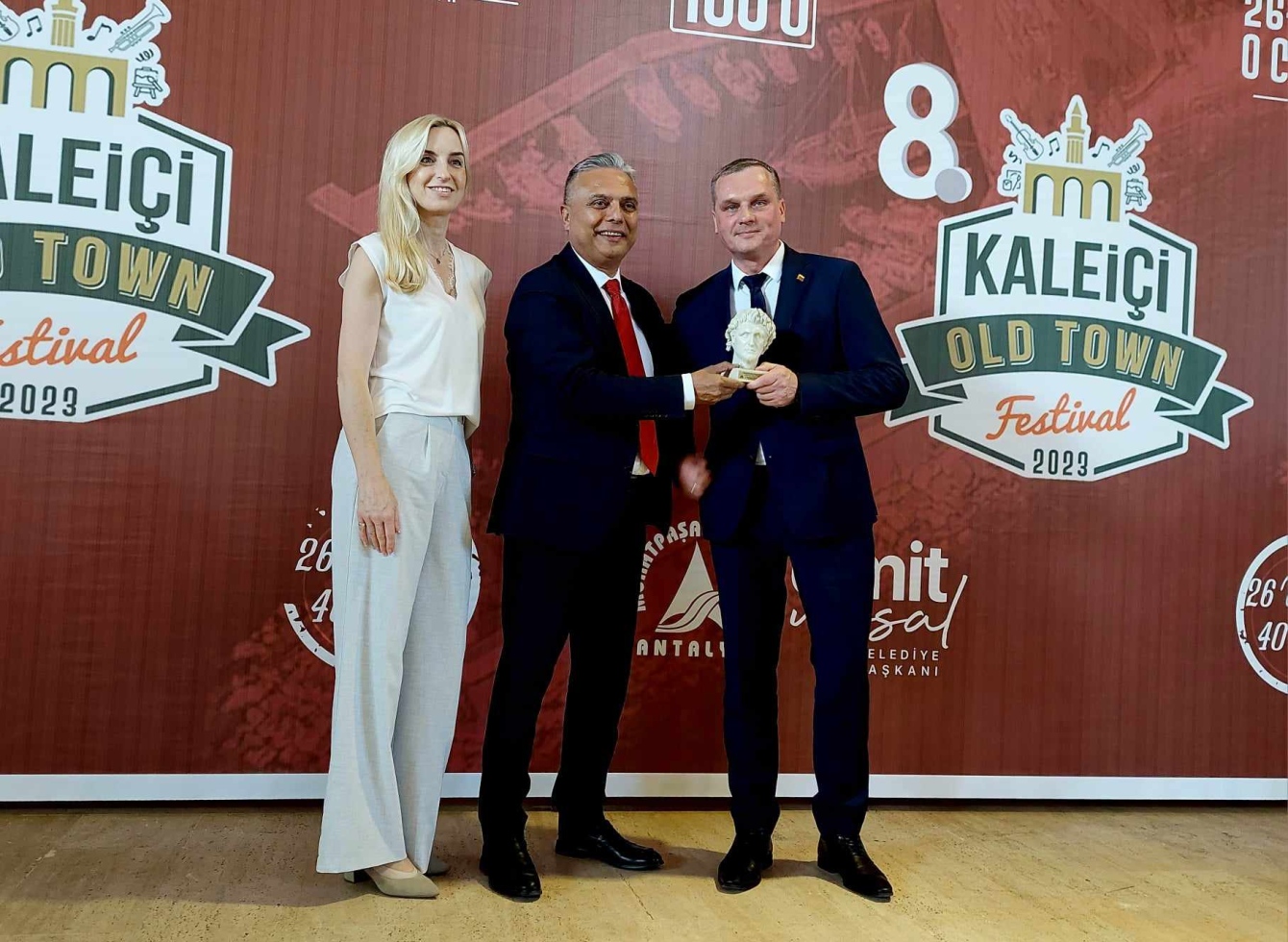 Ukmergės rajono savivaldybės delegacija dalyvavo tarptautiniame Kaleici senamiesčio festivalyje