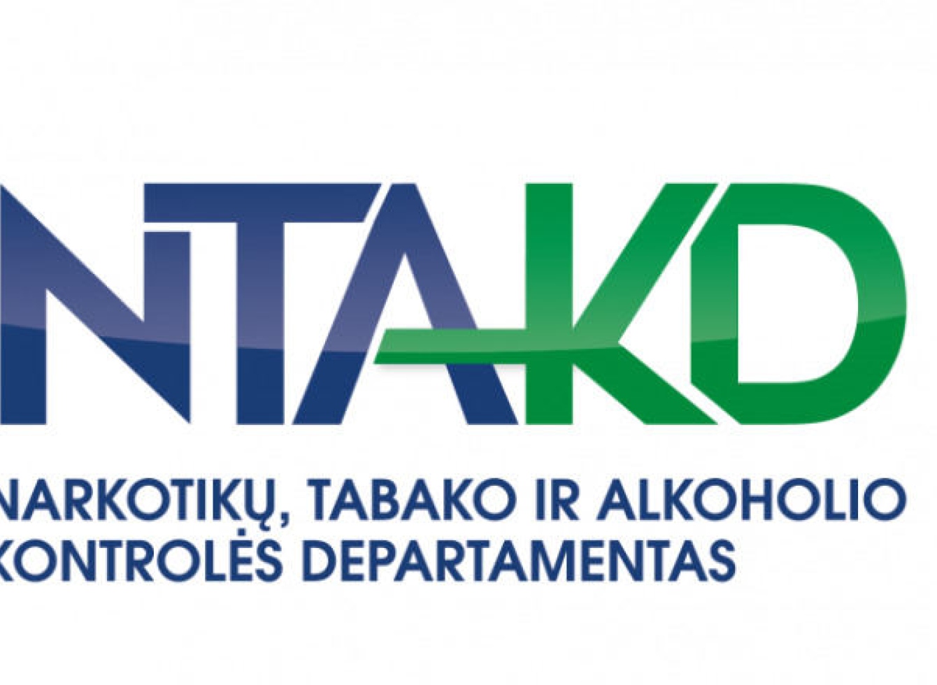 Narkotikų, tabako ir alkoholio kontrolės departamento logotipas