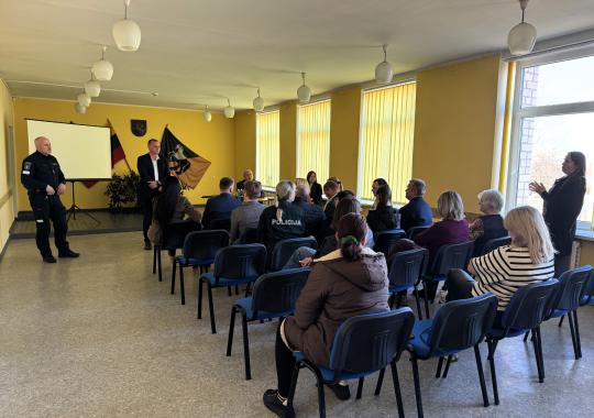 Ukmergėje lankėsi finansų ministras Kristupas Vaitiekūnas