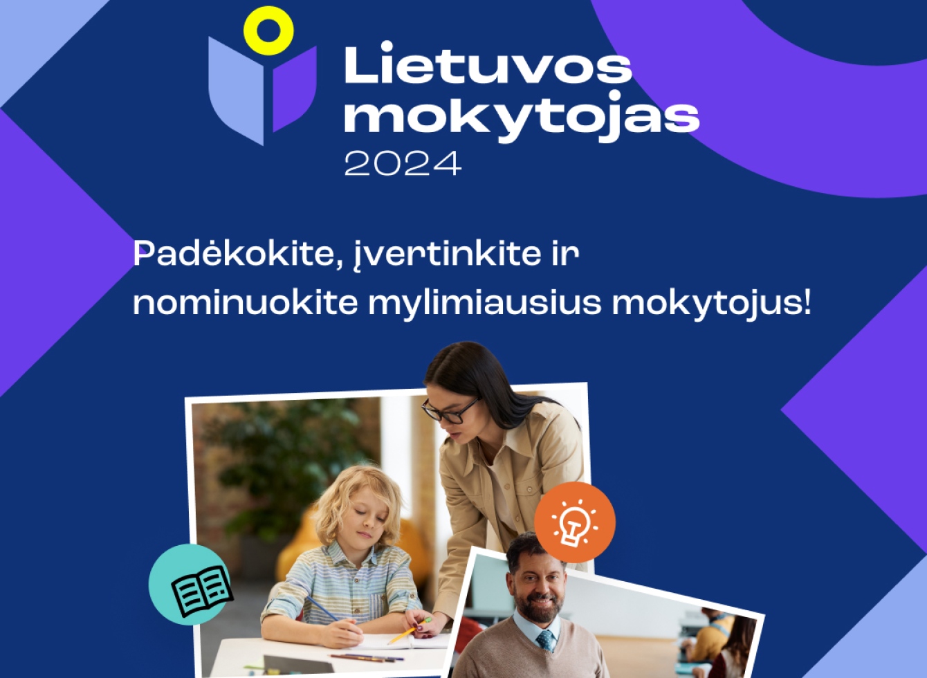 Kviečiame nominuoti mokytojus „Lietuvos mokytojas 2024“ apdovanojimuose