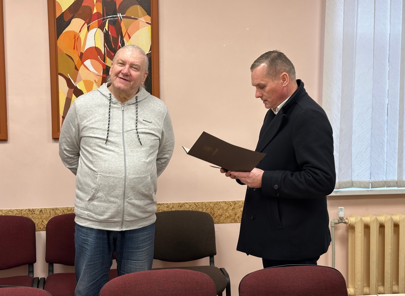 Atsisveikino su ilgamečiu savivaldybės darbuotoju J. Zarecku