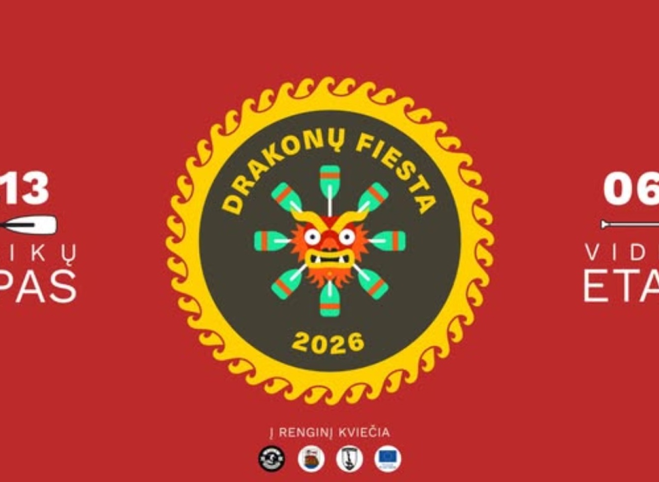 Ukmergėje vyks „Drakonų fiesta 2026“