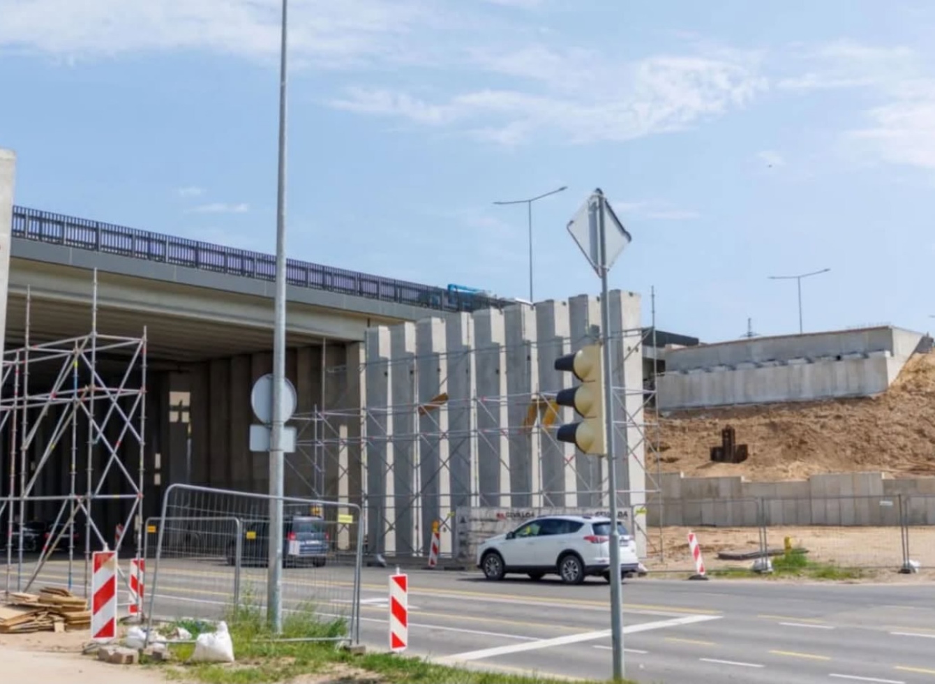 Graužiečių viaduko remonto darbai užsitęs ilgiau nei planuota