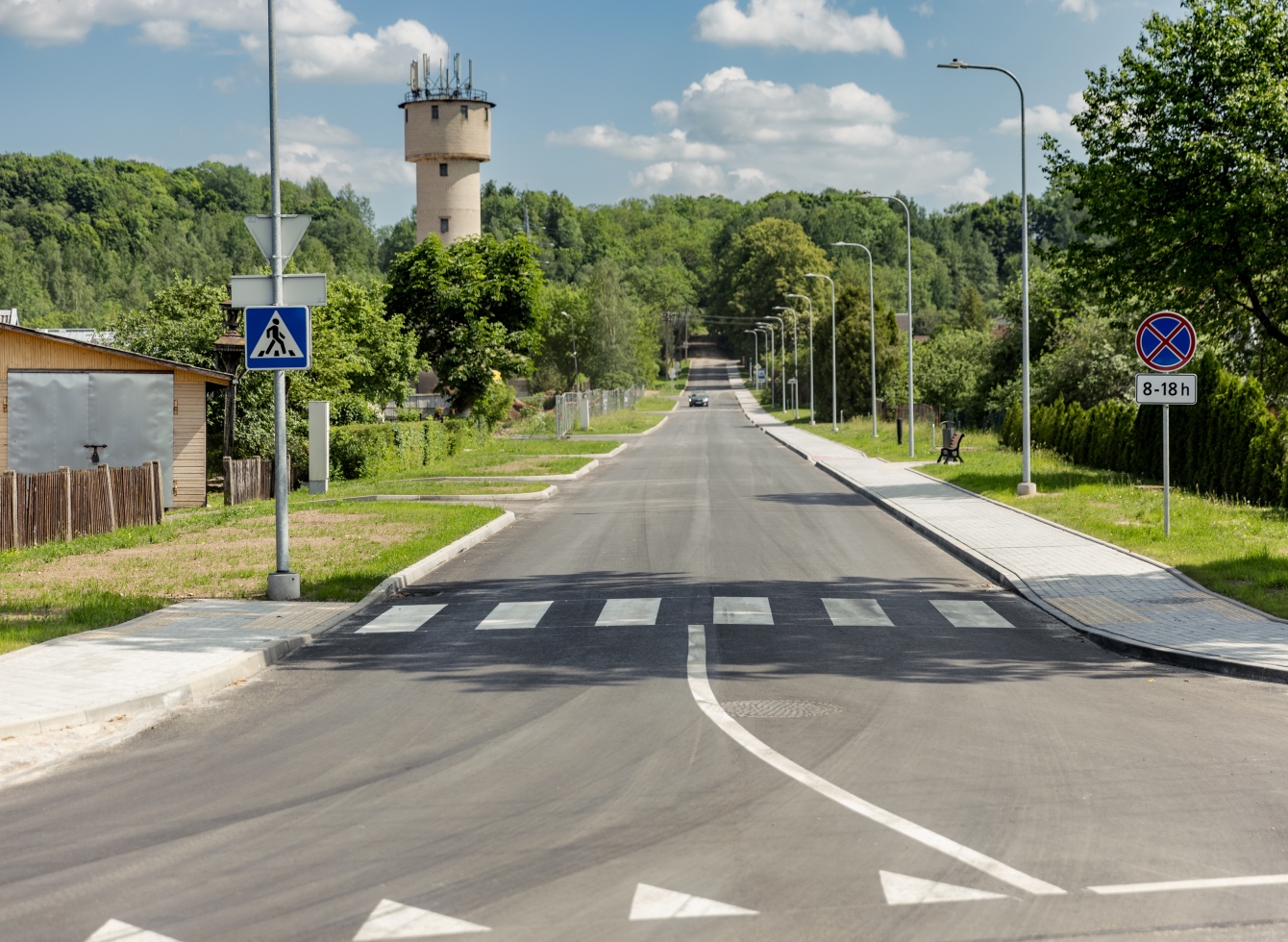 Ukmergėje atidaryta rekonstruota Vaitkuškio gatvė