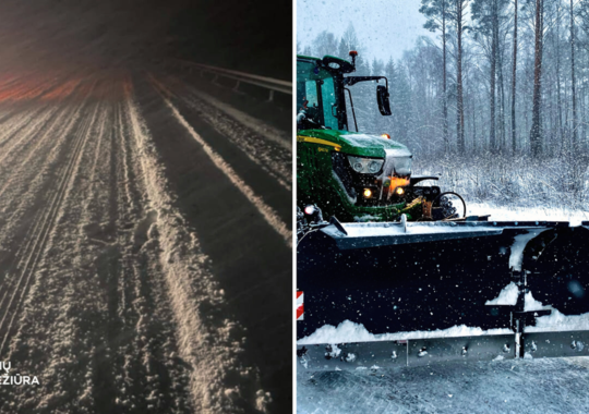 Bus paleistas eismas atnaujinta Deltuvos gatvės atkarpa