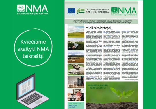 NMA laikraštyje – aktualiausia...