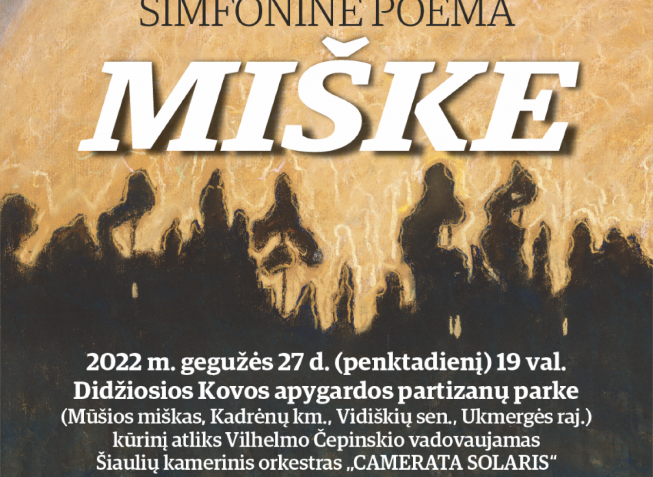 M. K. Čiurlionio simfoninės poema „Miške“