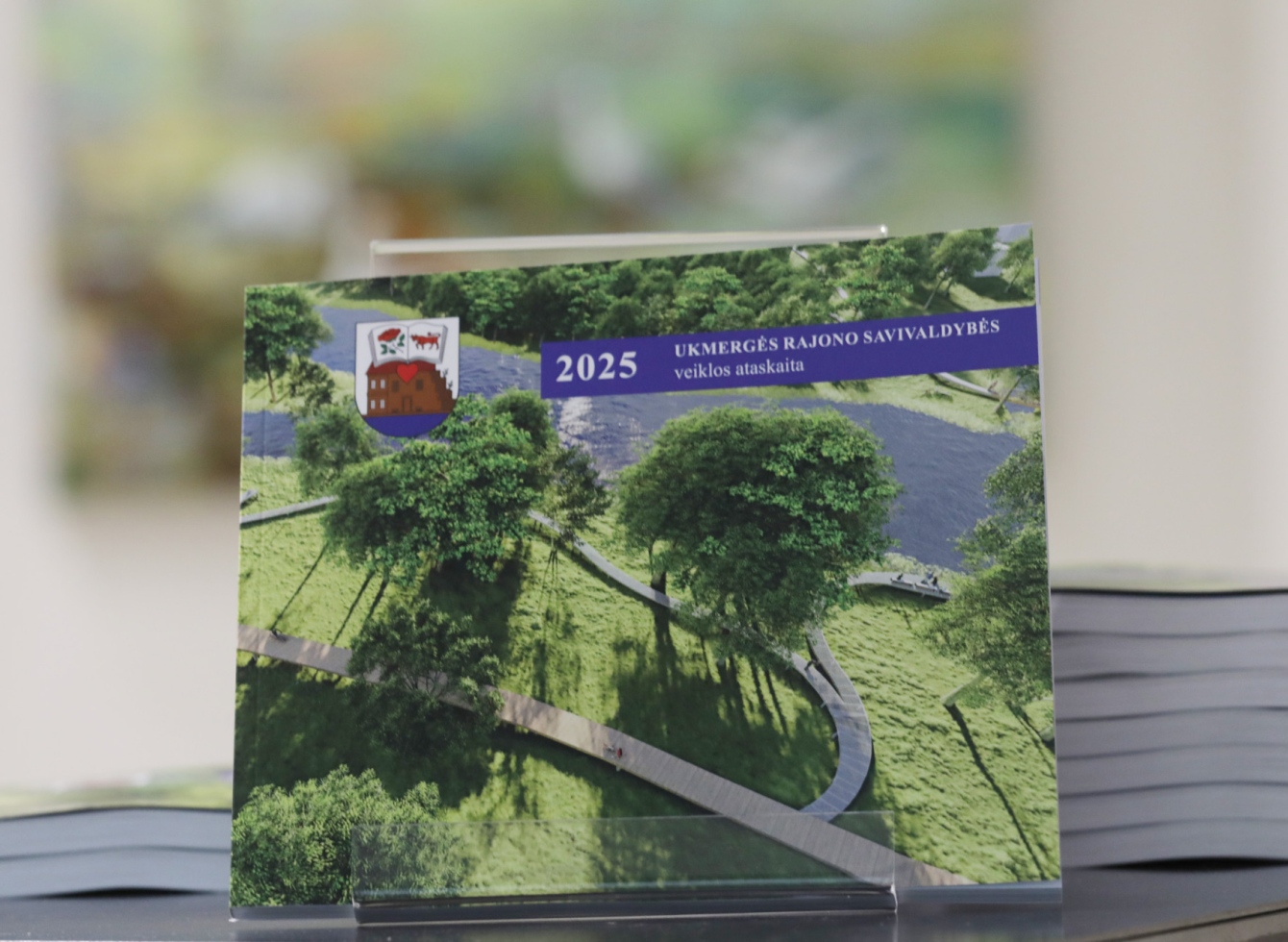Pristatyta Ukmergės rajono savivaldybės 2025 m. veiklos ataskaita