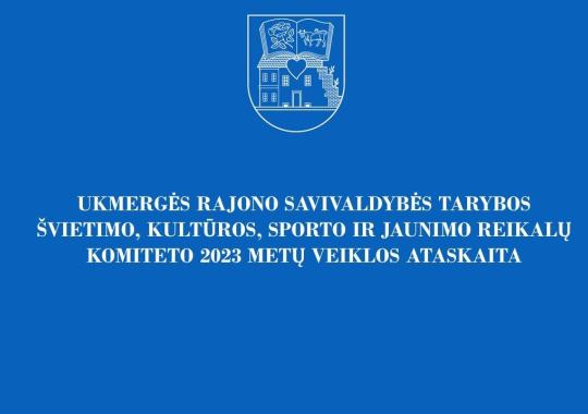 Sveikatos ir socialinių reikalų komiteto 2023 metų veiklos ataskaita