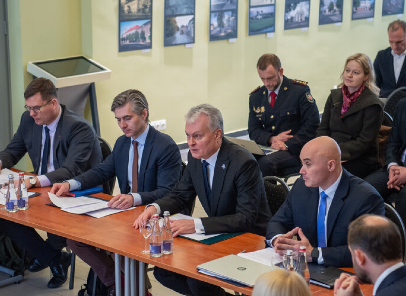 Ukmergėje įvykusio NVGKT posėdžio akimirkos