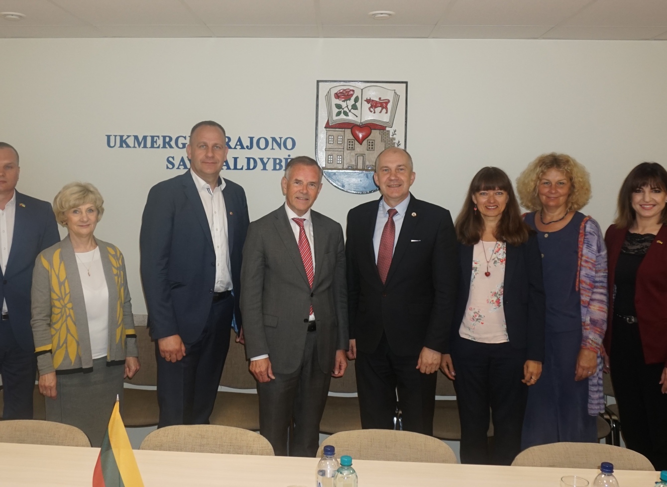 Guests in Ukmergė district municipality