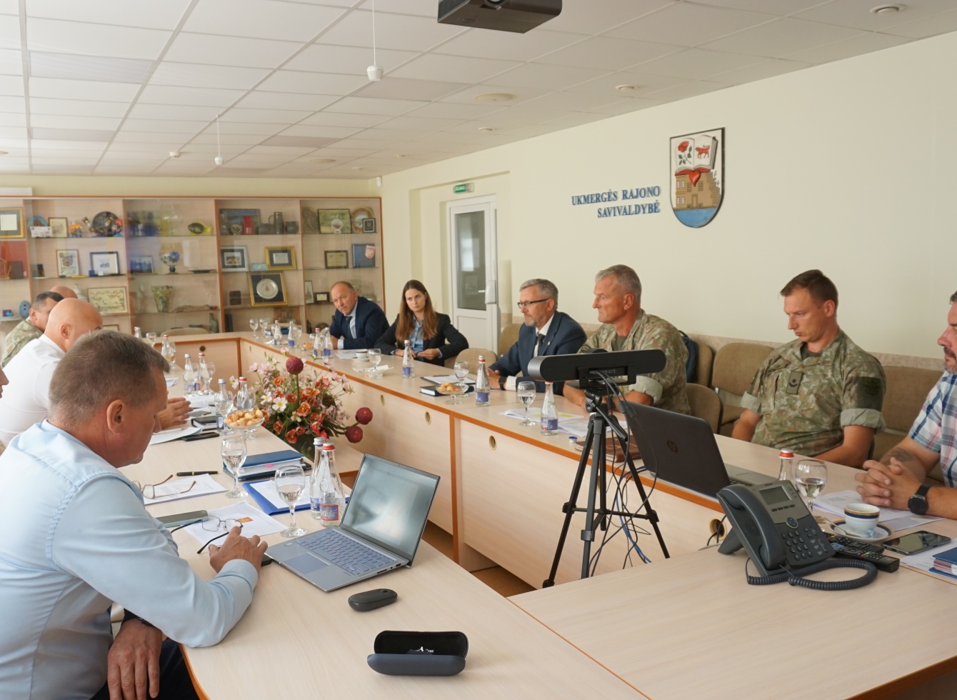 Savivaldybėje vyko pasitarimas mobilizacijos klausimais