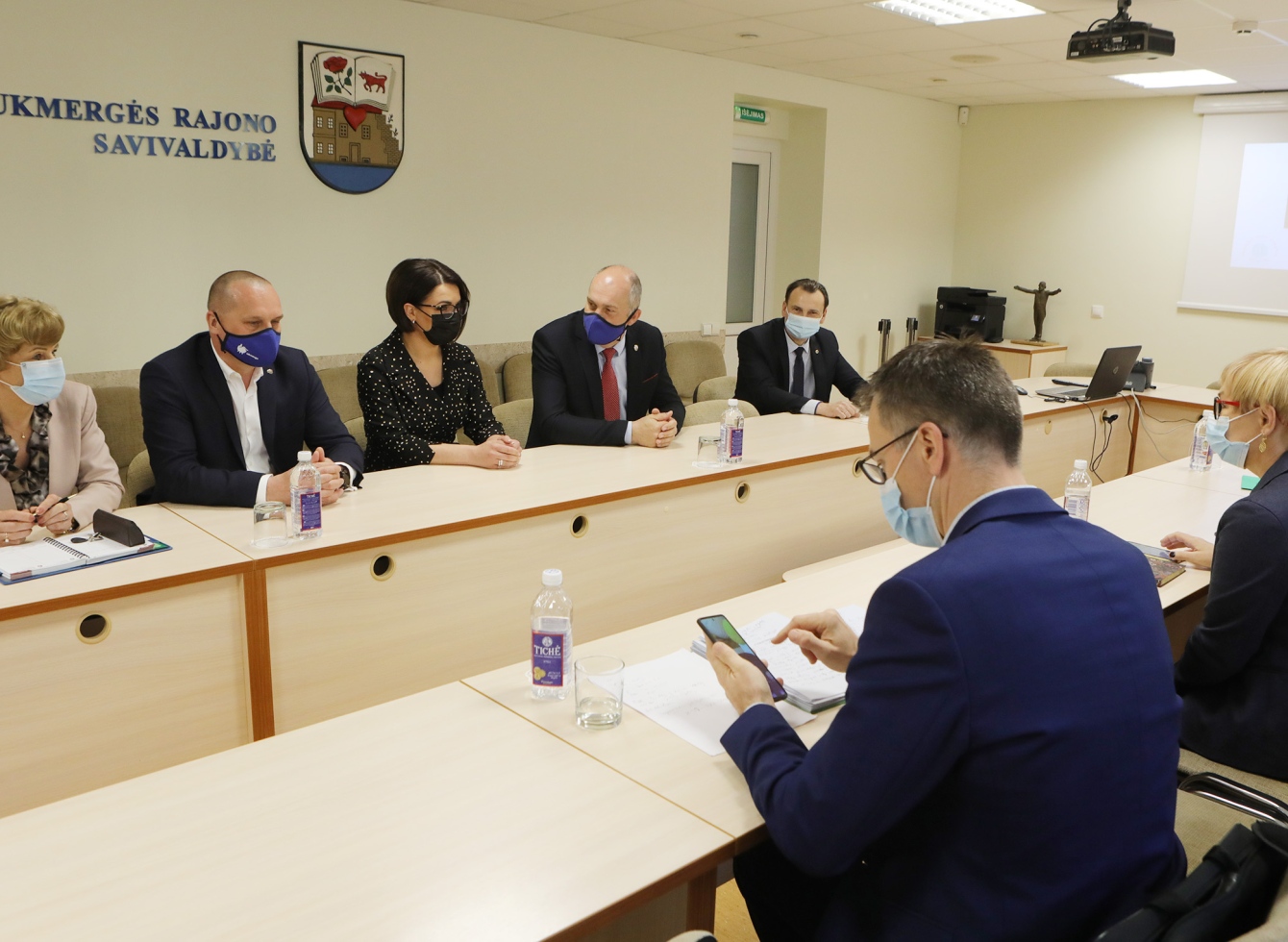 Švietimo, mokslo ir sporto ministrė svečiavosi Ukmergėje