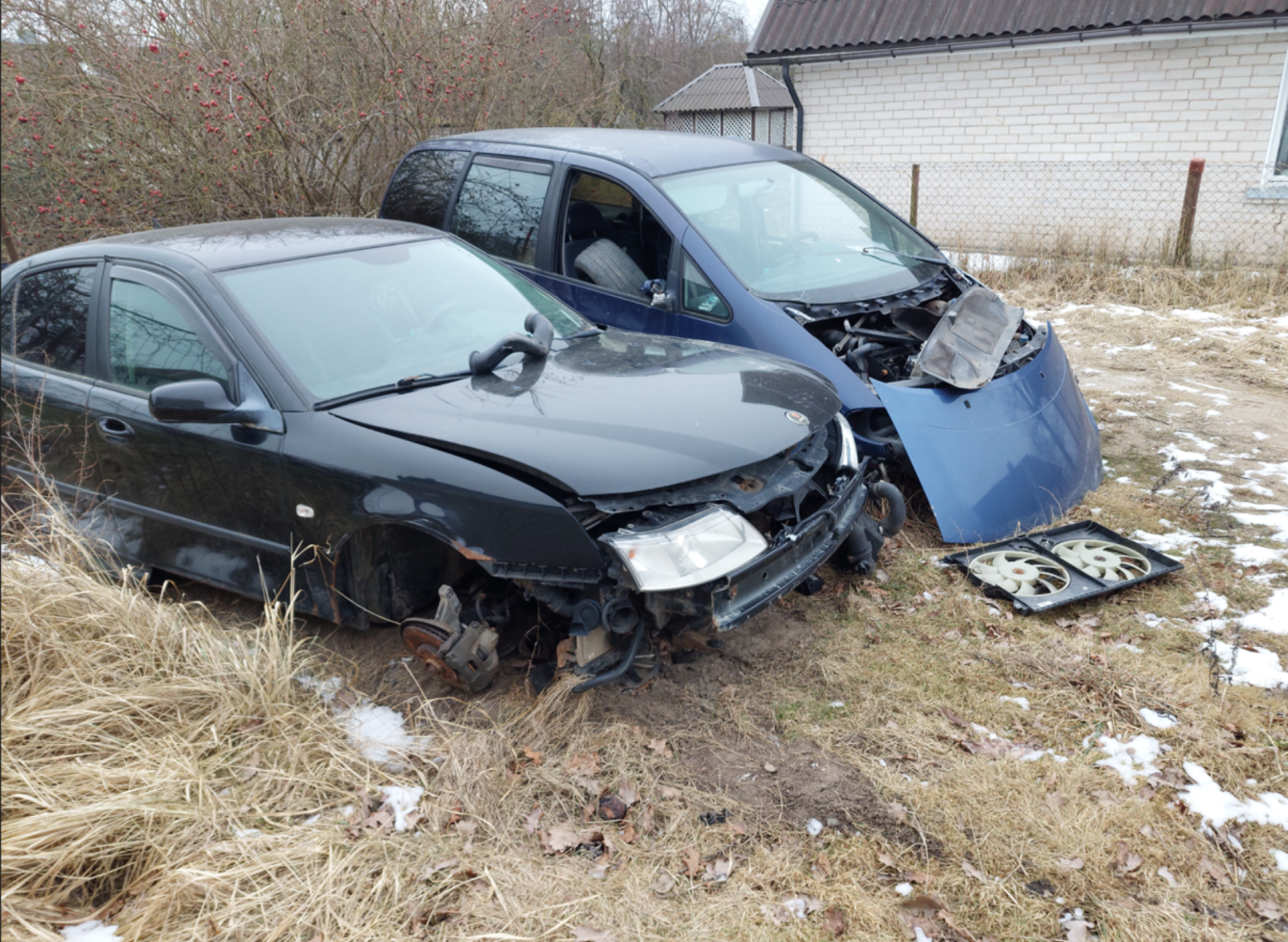 neeksploatuojamos transporto priemonės