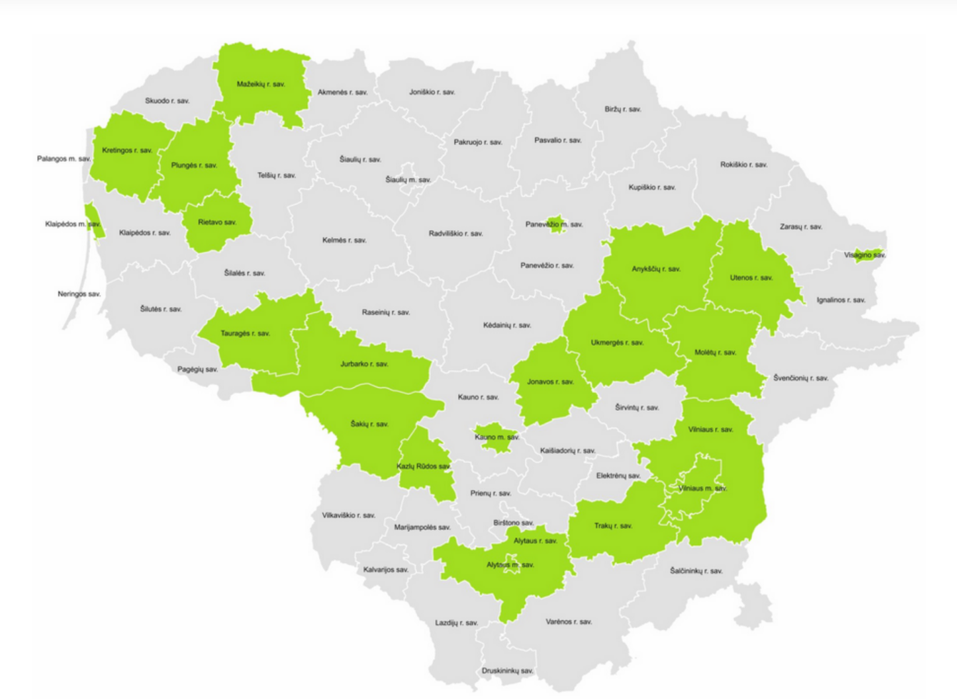 Lietuvos žaliųjų savivaldybių tinklas