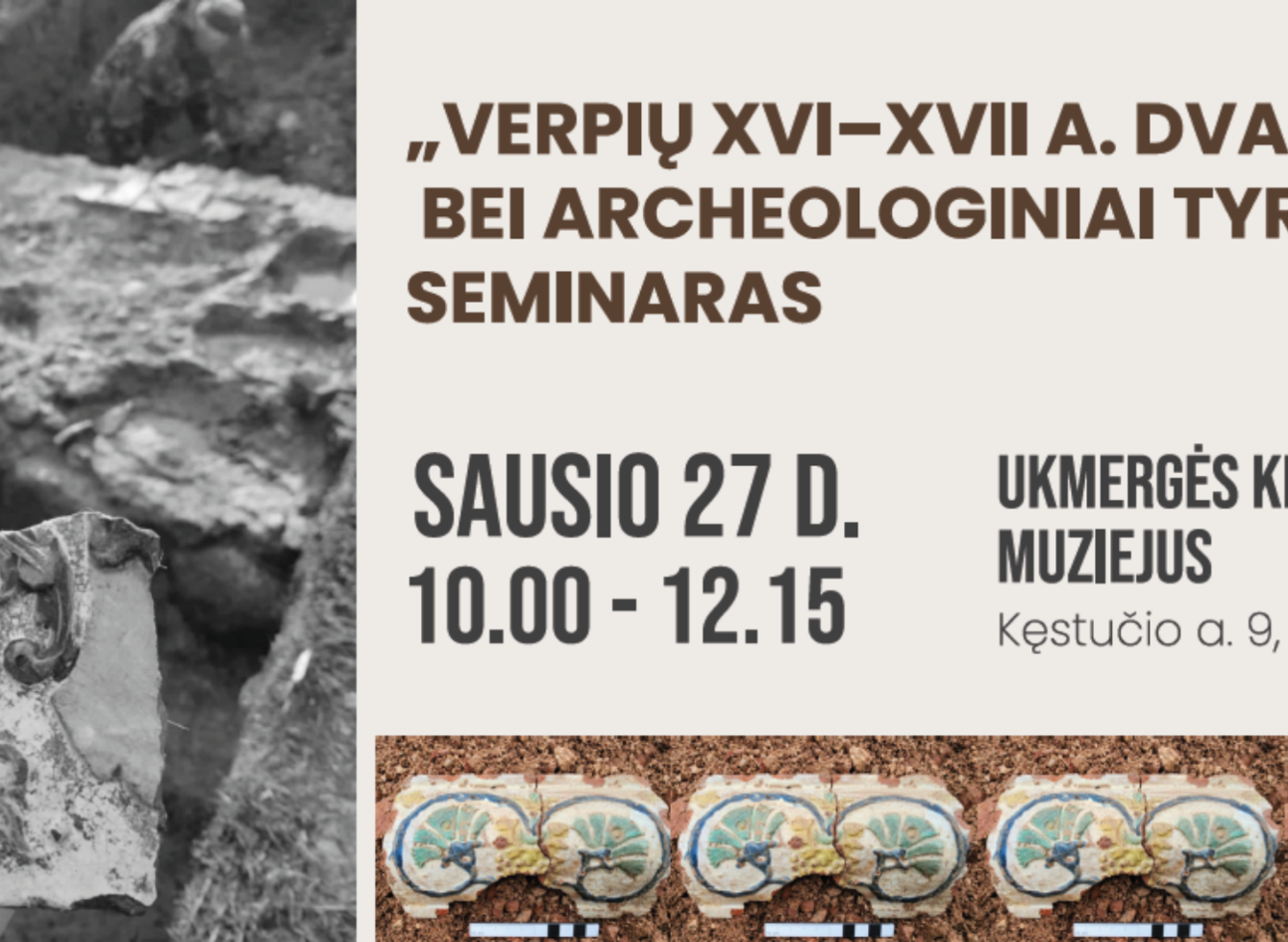 Vyks Veprių XVI–XVII a. dvarvietės tyrimams aptarti ski