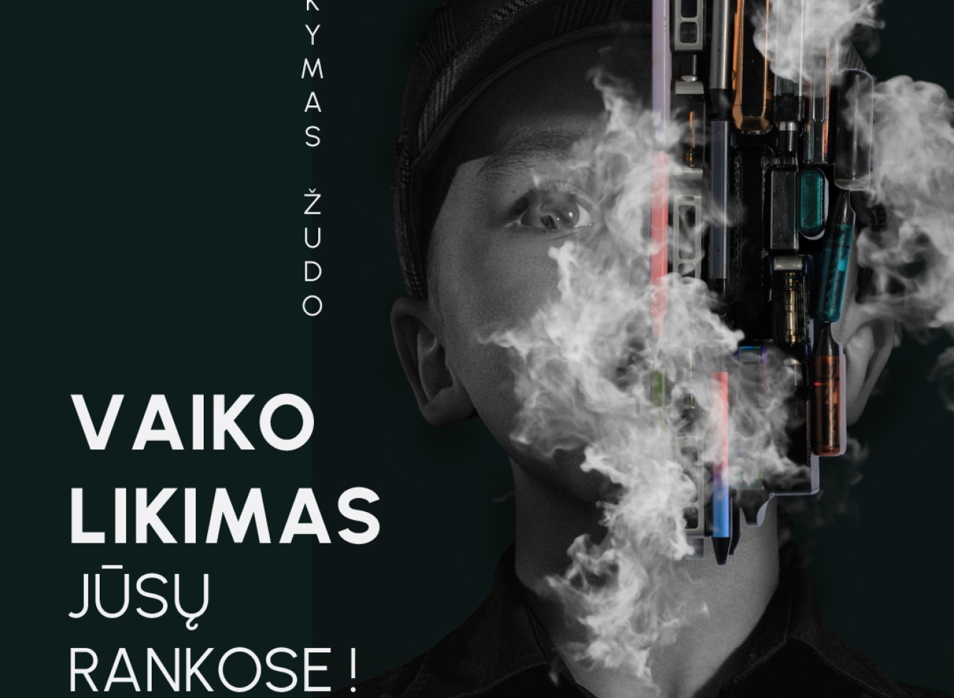 Socialinės akcijos plakatuose – svarbi žinutė nepilnamečių tėvams