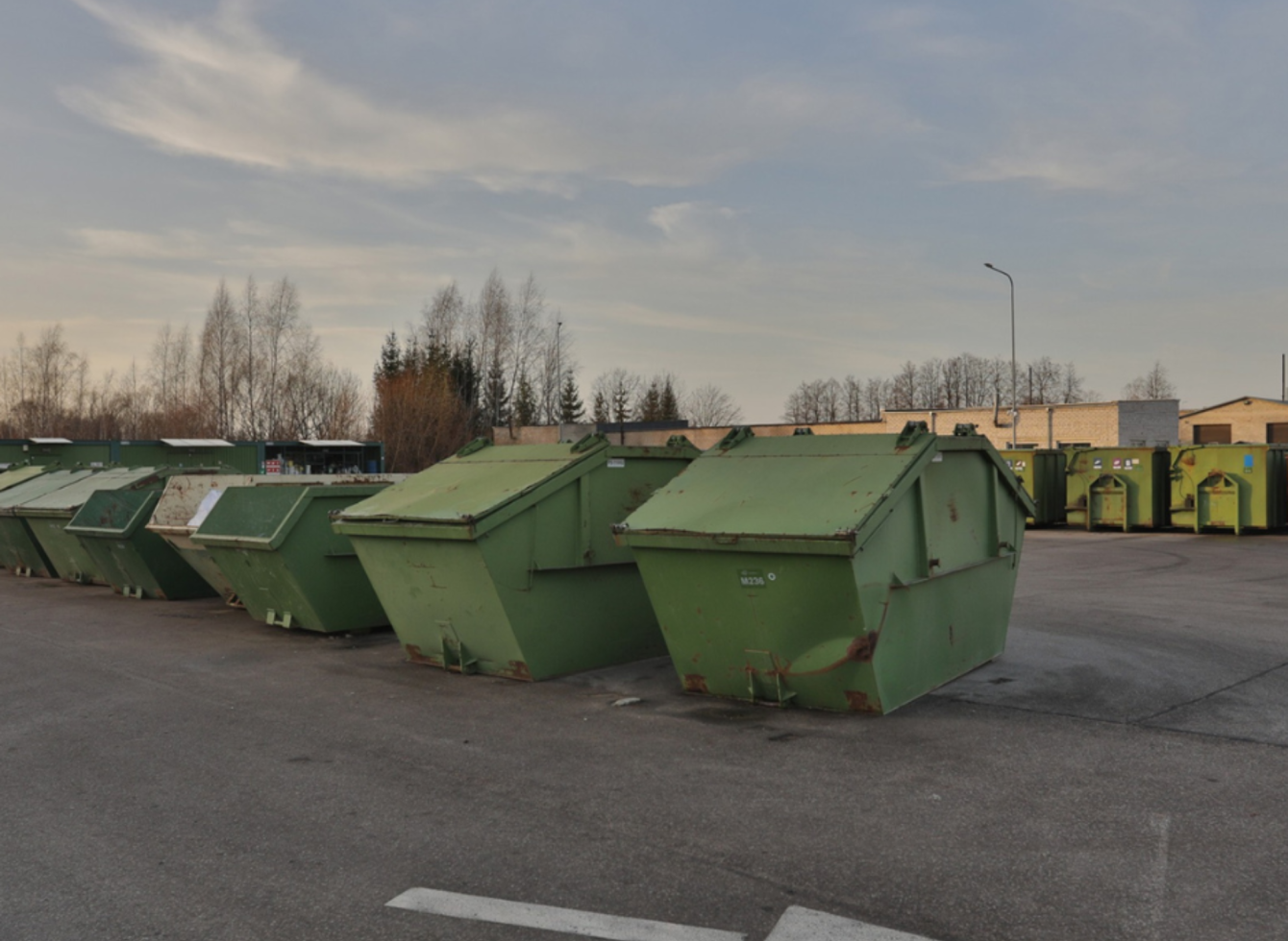 Didelių gabaritų aikštelė Ukmergėje veikia Gerseniškių g. 5