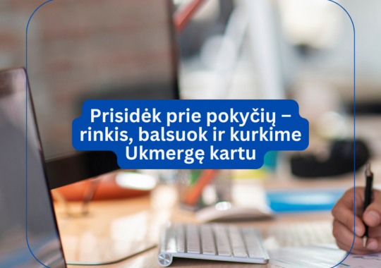 Šventosios pakrantėje Ukmergėje kuriama nauja pasivaikščiojimų ir...