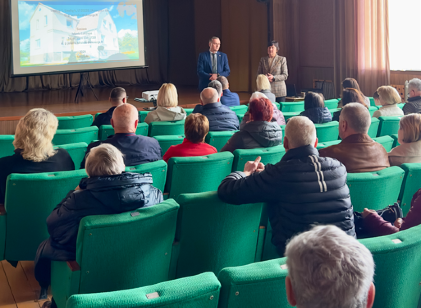 Veiklos ataskaitą pristatė Šešuolių seniūnė 