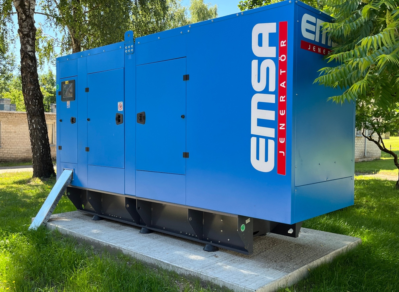 Ukmergės ligoninė įsirengė rezervinį elektros energijos generatorių