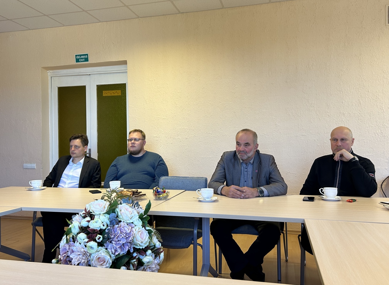 Ūkio reikalų komiteto išvyką į UAB Ukmergės šiluma
