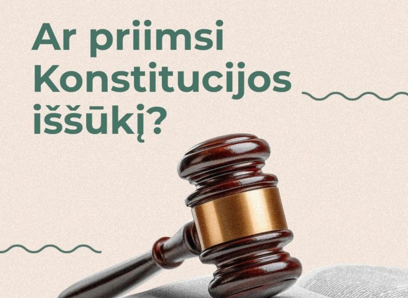 Konstitucijos egzaminas kviečia visuotiniam žinių patikrinimui