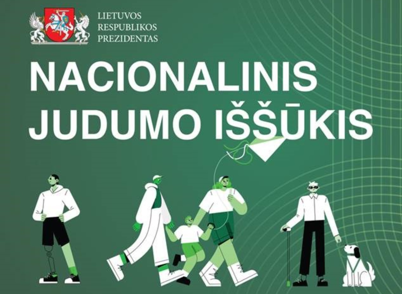 Prezidento inicijuotas Nacionalinis judumo iššūkis – sugrįžta!
