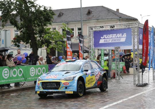 Ukmergėje atidarytas „Jusema Rally...