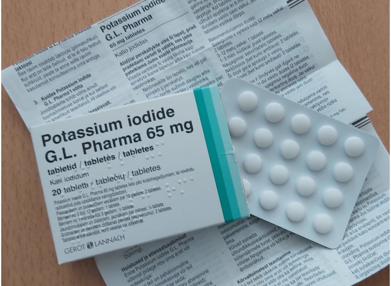 Primename gyventojams: vis dar galite atsiimti kalio jodido tabletes