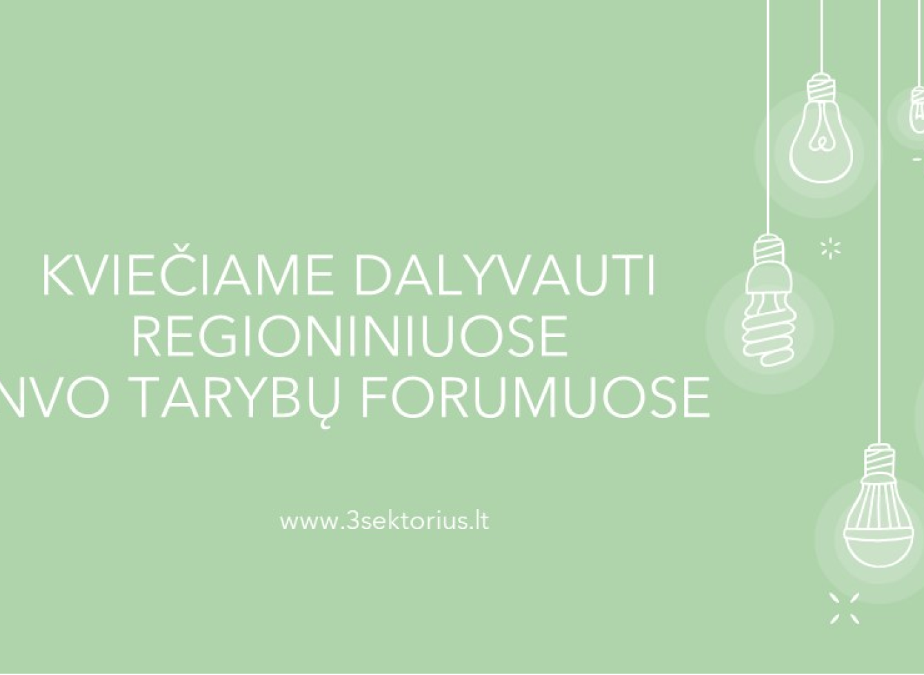 Regioniniai NVO tarybų forumai