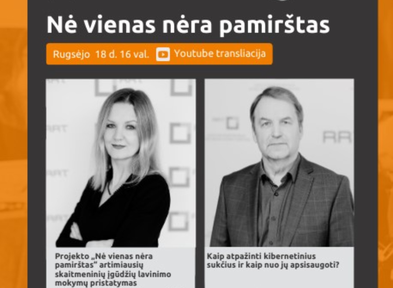 Nuotolinė paskaita „Nė vienas nėra pamirštas“