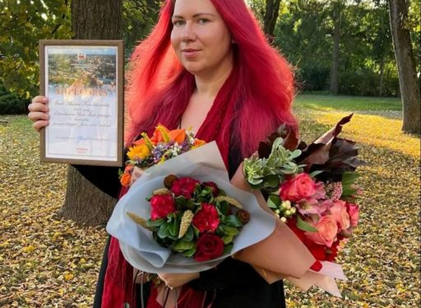 Premijos laureatė Aušra Kaziliūnaitė
