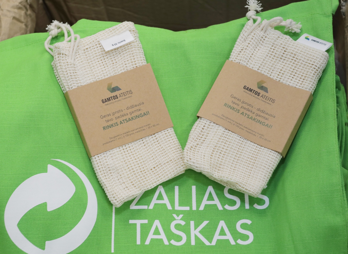 Daugkartinio naudojimo maišeliai