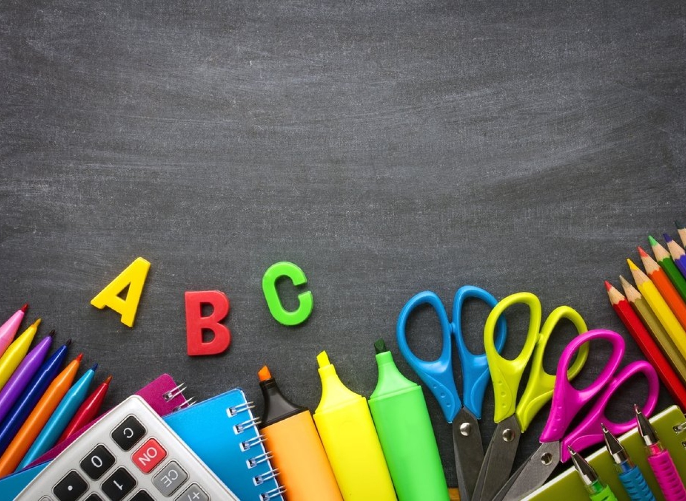 Mokyklinės prekės (Shutterstock nuotrauka)
