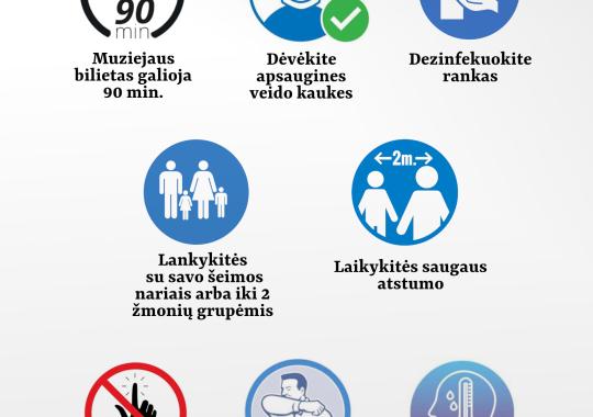 Nuo kovo 17 dienos duris lankytojams atveria muziejai