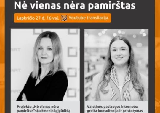 „Ir vėl močiutei sugedo internetas?“ – socialinė akcija moksleivių balsu