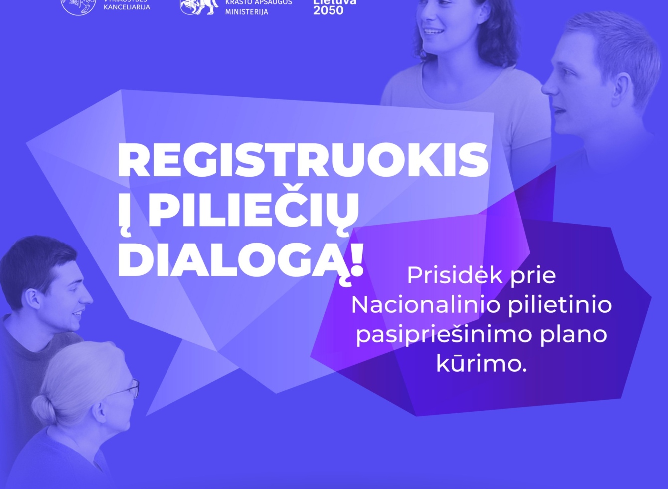 Diskusija „Piliečių dialogas: koks turi būti mūsų pilietinis pasirengimas?“