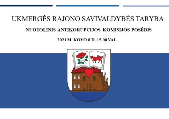 Nuotolinis Antikorupcijos komisijos...