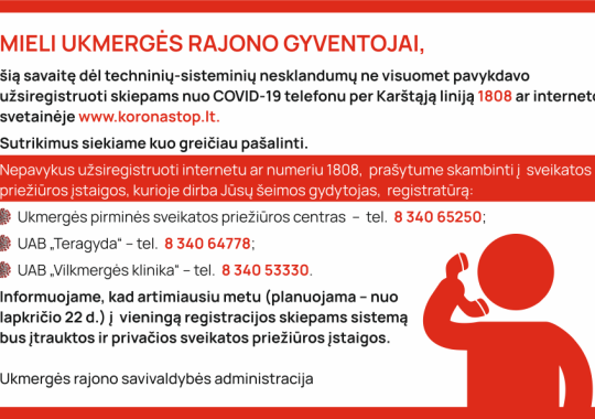 Kalėdinės eglutės įžiebimas Ukmergėje