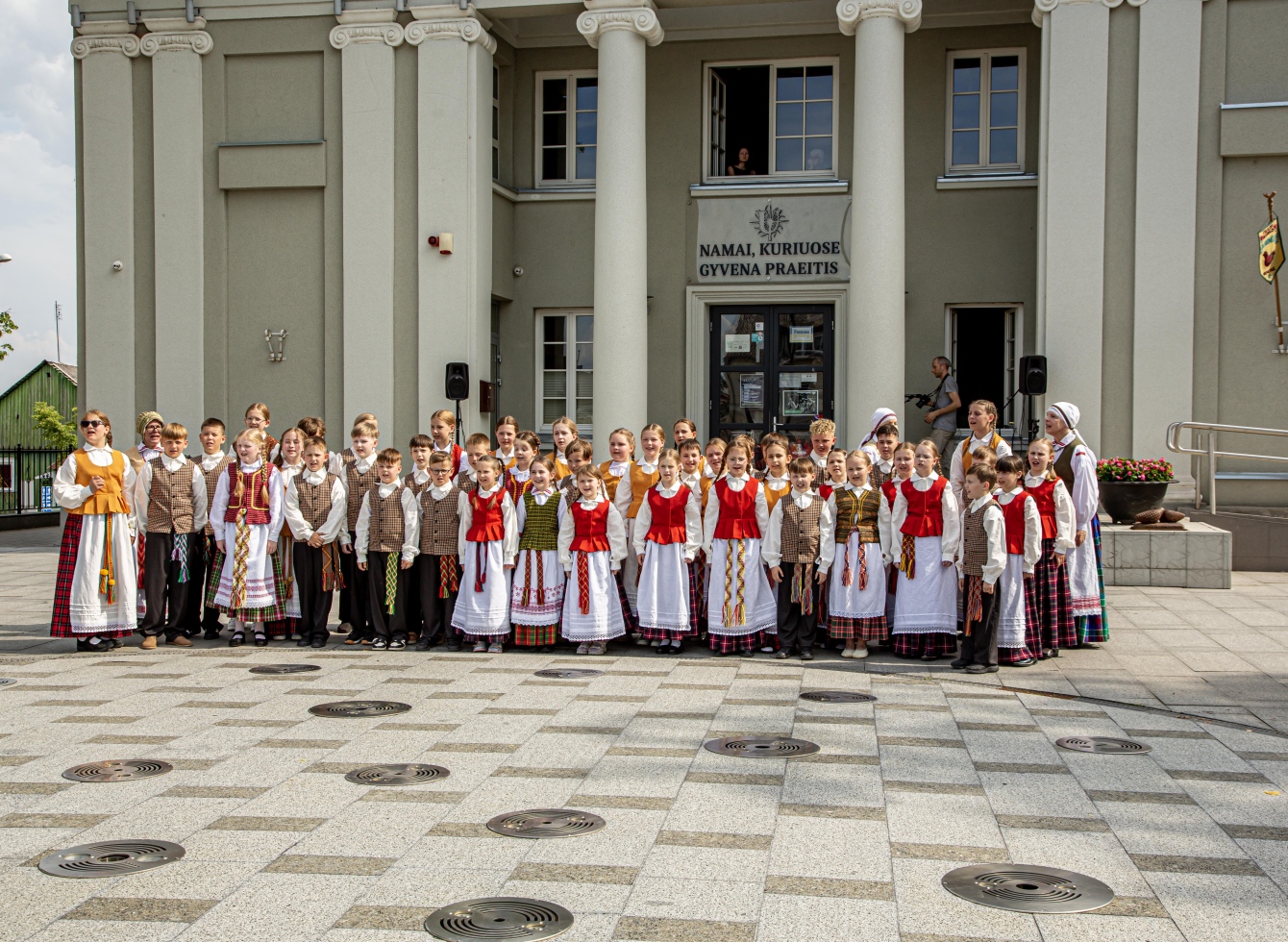 Parodos atidarymas „Mūsų skambantis kraštas. Ukmergiškiai dainų šventėse“