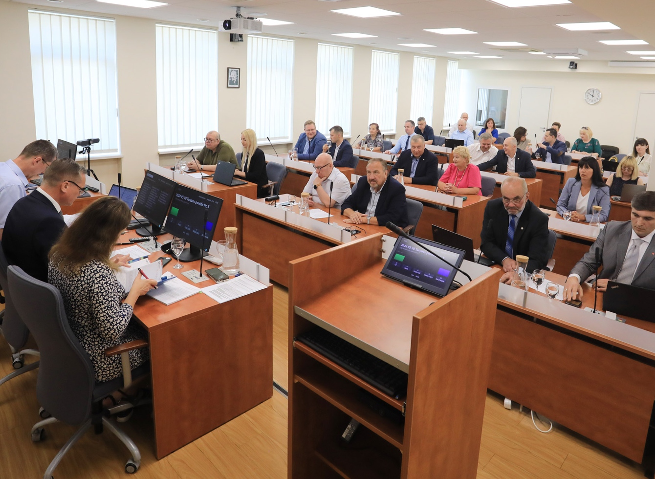 Ukmergės rajono savivaldybės tarybos posėdis