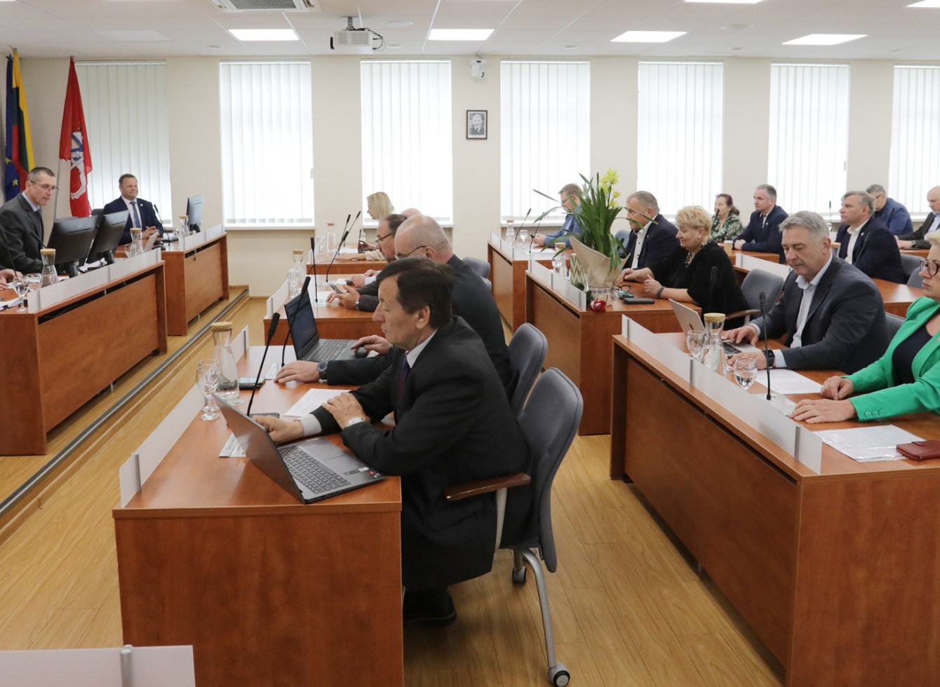 Posėdžiavo Ukmergės rajono savivaldybės taryba