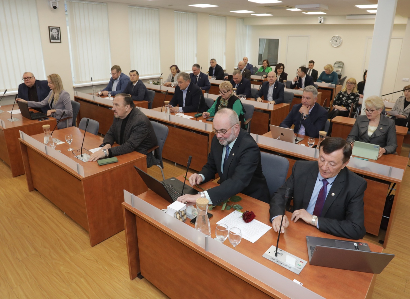 Posėdžiavo Ukmergės rajono savivaldybės taryba